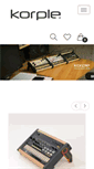 Mobile Screenshot of korple.com